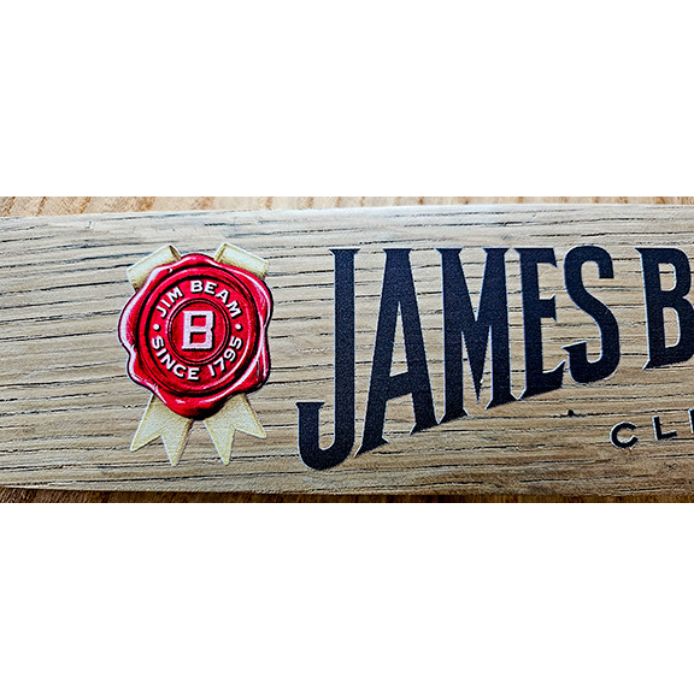 Bourbon Barrel Stave Wall Art