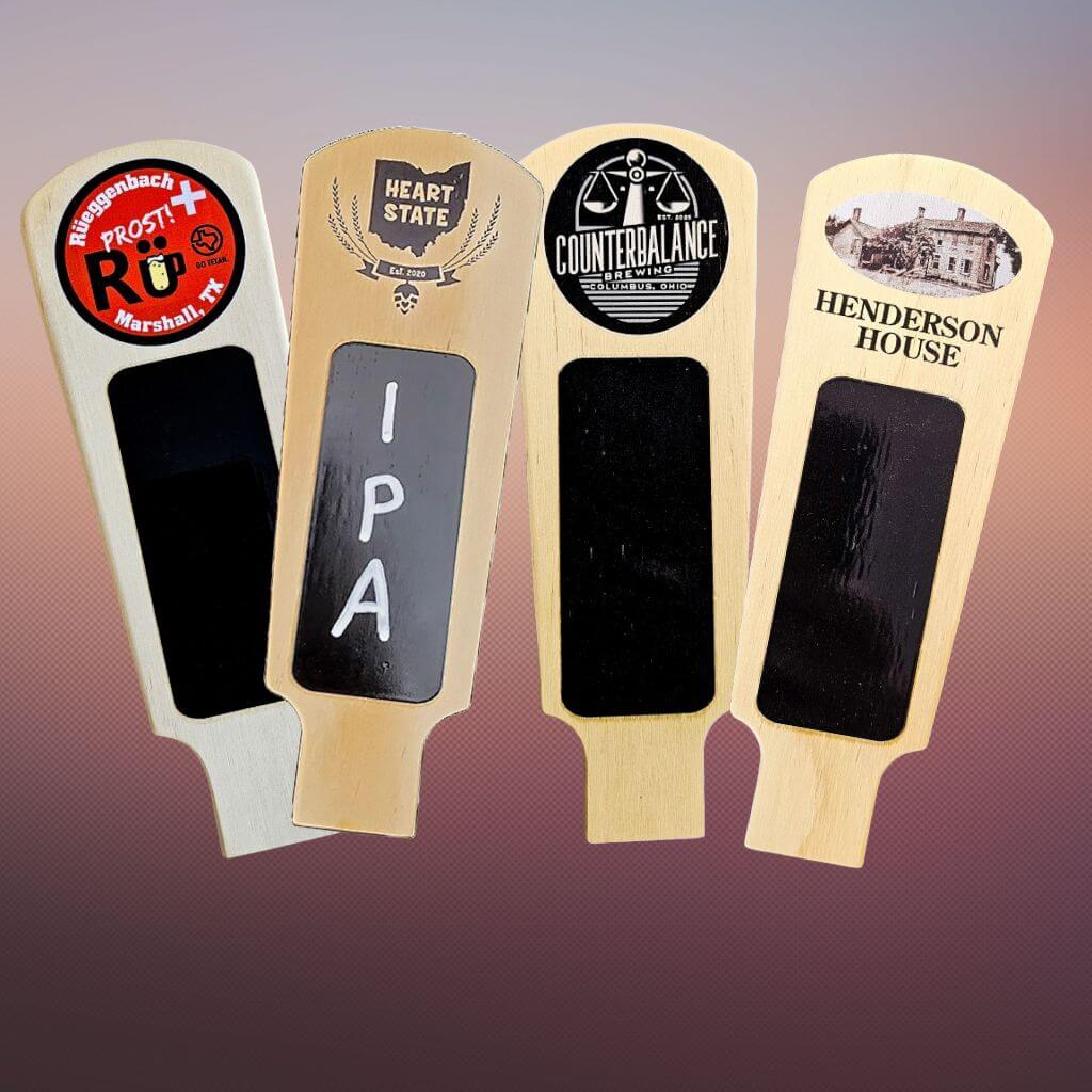 Custom Dry Erase Tap Handles