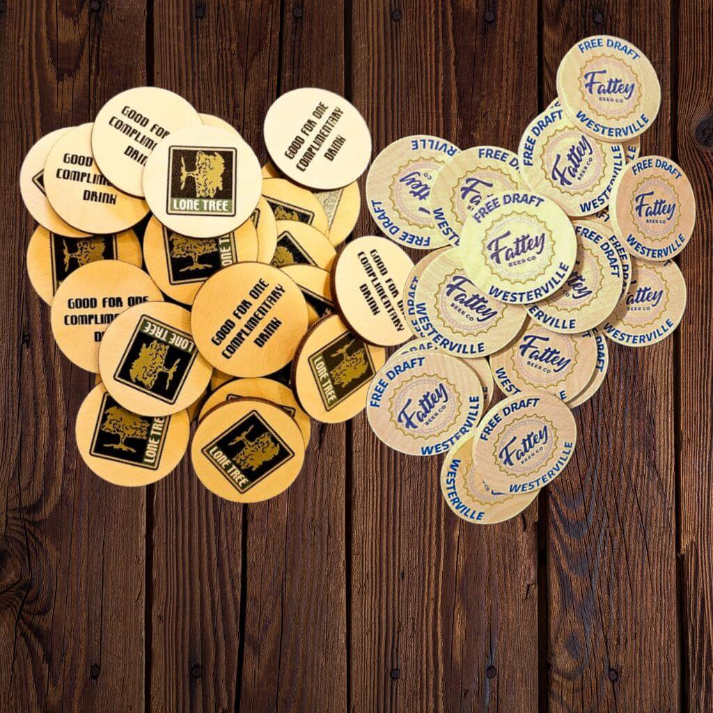 Custom Wooden Nickels