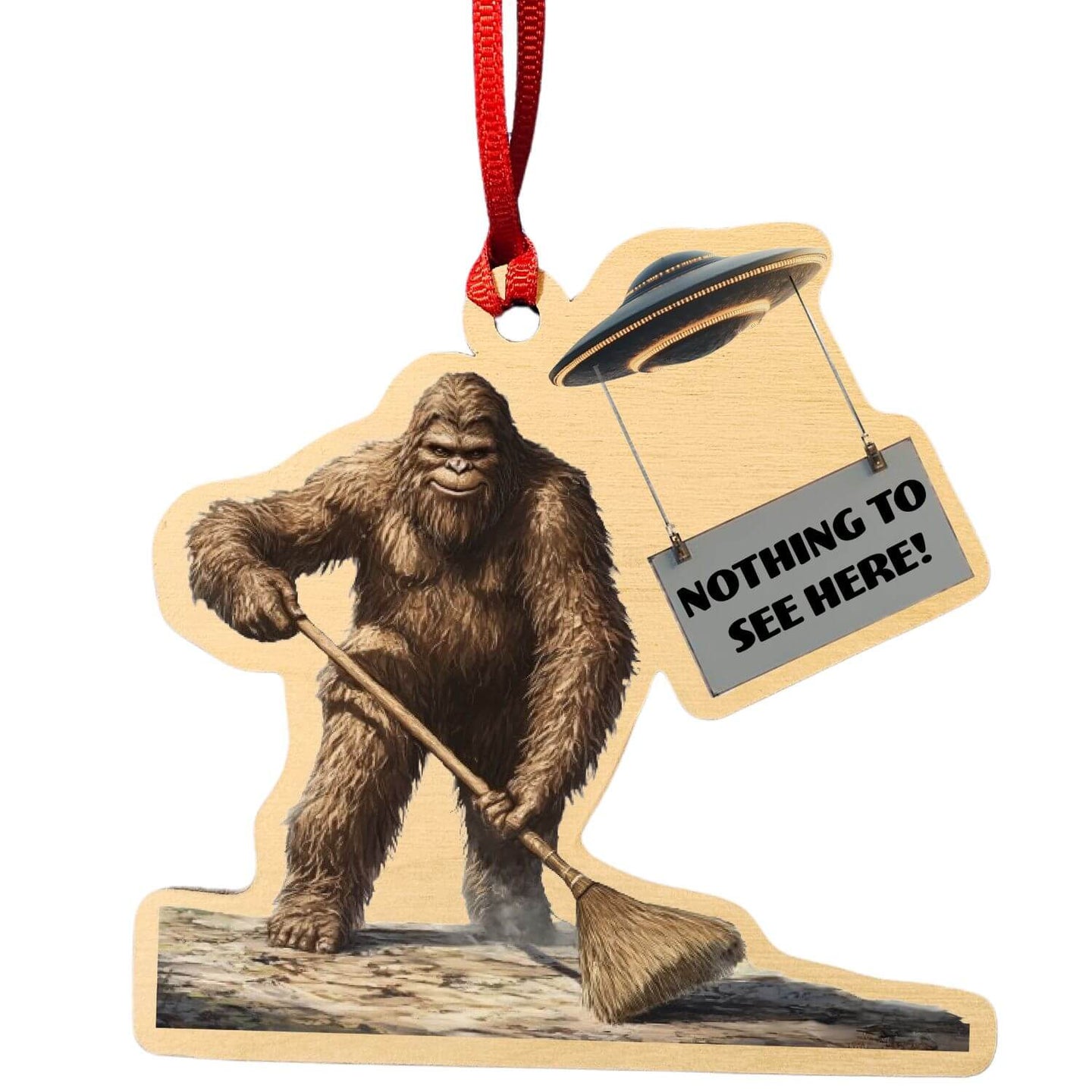 Bigfoot Ornaments