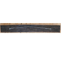 Custom Bourbon Barrel Stave Wall Art