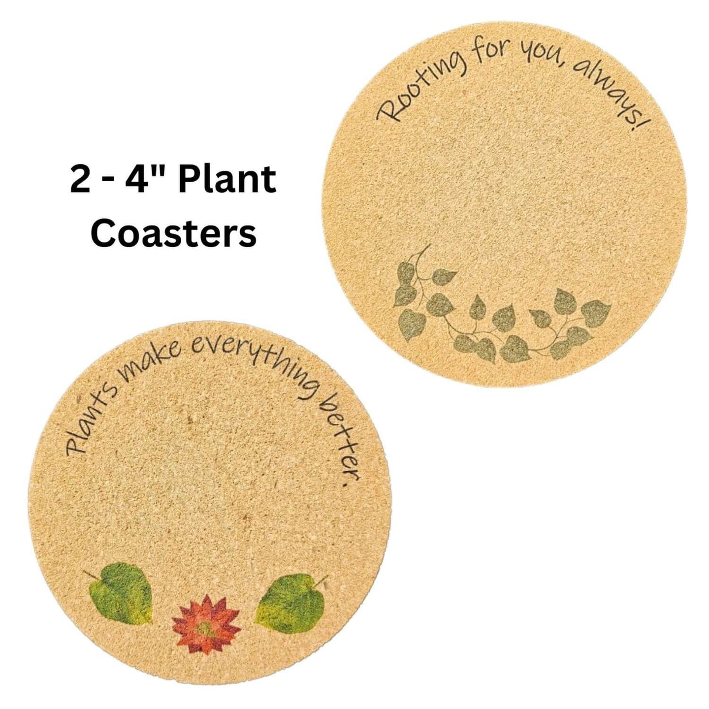 Plant Coasters